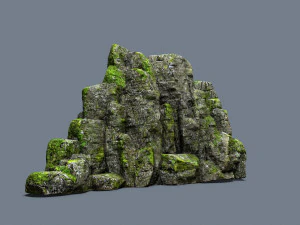 Cliff rocks 3D Model