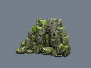 Cliff rocks 3D Model