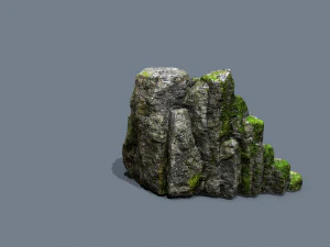 Cliff rocks 3D Model