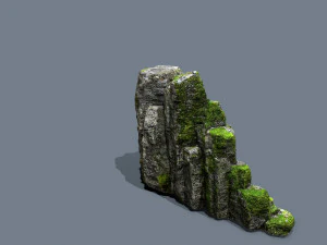 Cliff rocks 3D Model