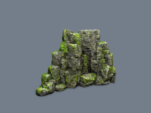 Cliff rocks Modello 3D