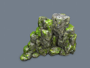 Cliff rocks Modello 3D