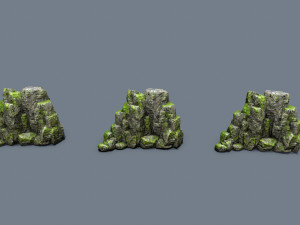 Cliff rocks Modello 3D