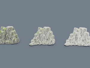 Cliff rocks 3D Model