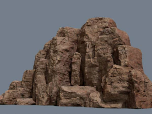 Rochas do deserto Modelo 3D