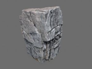 Cliff rocks Model 3D