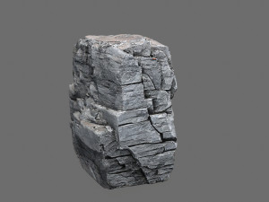 Cliff rocks Model 3D