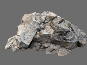 Cliff rocks Model 3D