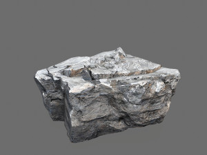 Cliff rocks Model 3D