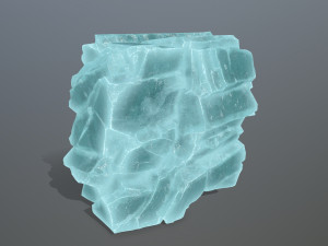 Ice rocks 3D Модель