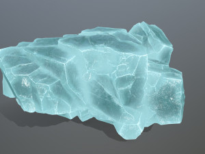 Ice rocks 3D Модель
