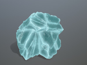Ice rocks 3D Модель