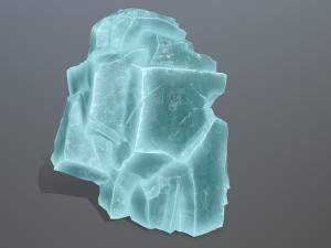 Ice rocks 3D Модель