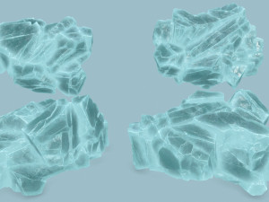 Ice rocks 3D Модель