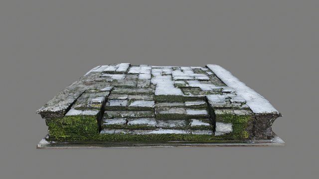 Stairs 3D Модель .c4d .max .obj .3ds .fbx .stl .blend 