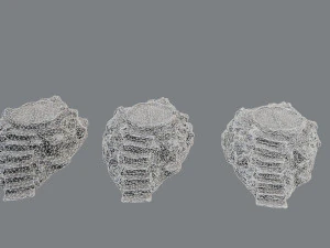 Temple stairs 1 3D Model