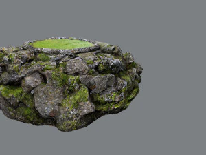 Temple stairs 1 3D Model