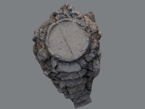 Temple stairs 1 Model 3D