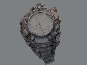 Temple stairs 1 3D Model