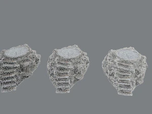 Temple stairs 1 3D Model