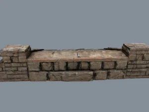 Ruin Stairs 3D Model