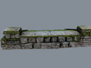 Ruin Stairs 3D Model
