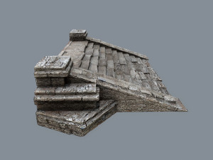 Ruin Stairs 3D मॉडल