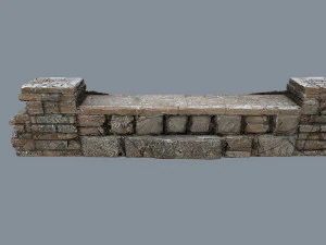 Ruin Stairs 3D Model