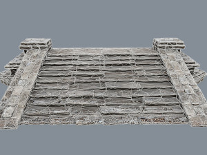 Ruin Stairs 3D मॉडल