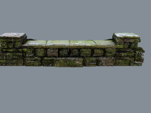 Ruin Stairs Modelo 3D