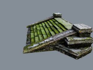 Ruin Stairs Modelo 3D