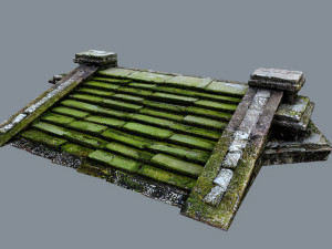 Ruin Stairs Modelo 3D