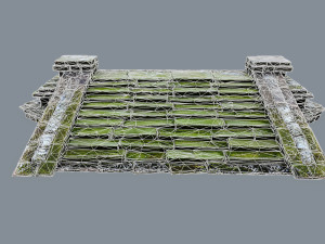 Ruin Stairs Modelo 3D