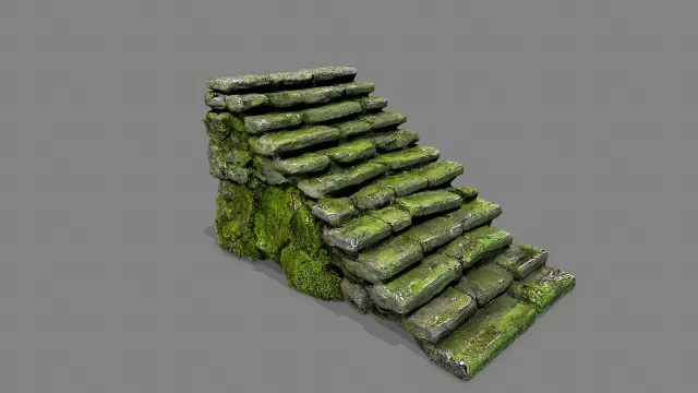 Escaleras Modelo 3D .c4d .max .obj .3ds .fbx .stl .blend 