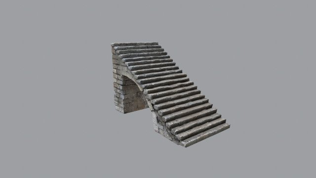 Stairs 3D-Modell .c4d .max .obj .3ds .fbx .stl .blend 