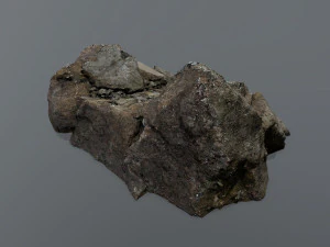 Ruin Stairs 3D Model
