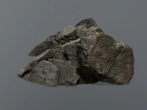 Ruin Stairs 3D Model