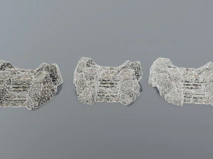 Ruin Stairs 3D Model