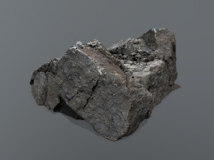 Ruin Stairs 3D Model