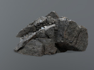 Ruin Stairs 3D Model