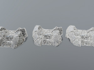 Ruin Stairs 3D Model