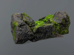 Ruin Stairs 3D Model