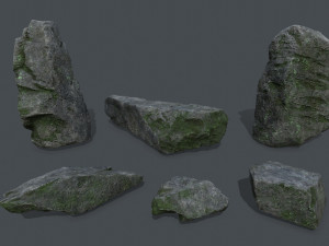 Cliff rocks 3D मॉडल