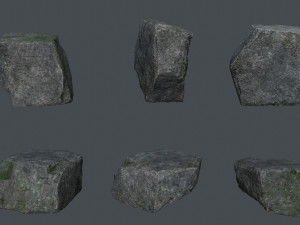 Cliff rocks 3D 모델
