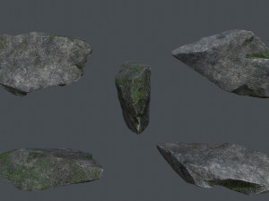 Cliff rocks 3D 모델