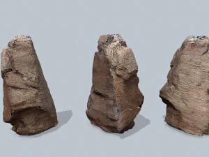 Cliff rocks 3D Model