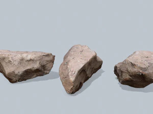 Cliff rocks 3D Model