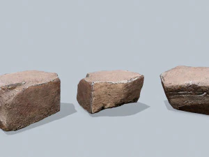 Cliff rocks 3D Model
