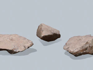 Cliff rocks 3D Model