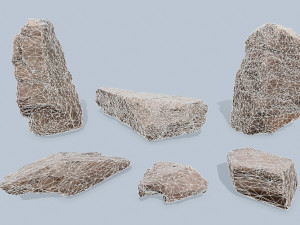 Cliff rocks 3D Модель